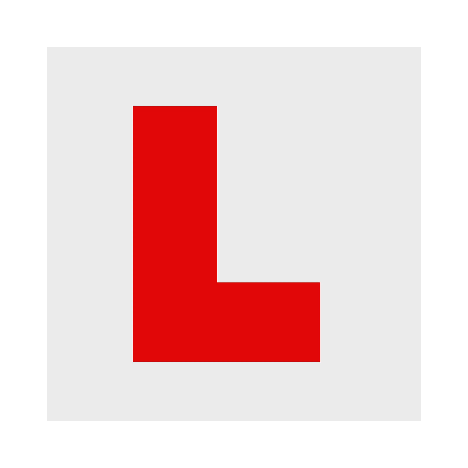 Learner driver sticker